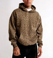 Leopard print hoodie