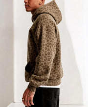 Leopard print hoodie